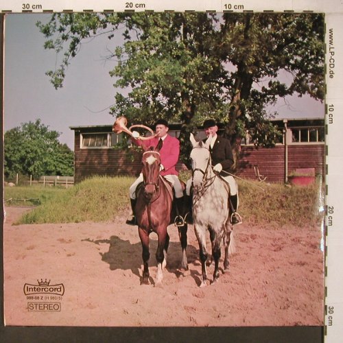 Auf dem Rücken der Pferde: Reiter Märsche, Foc, Intercord(980-08 Z-H-9805), D,  - 2LP - X7015 - 9,50 Euro