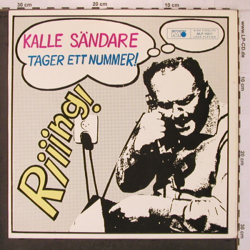 Sändare,Kalle: Tager Ett Nummmer !, Metronome(MLP 15211), S, vg+/m-, 1980 - LP - X7347 - 6,00 Euro