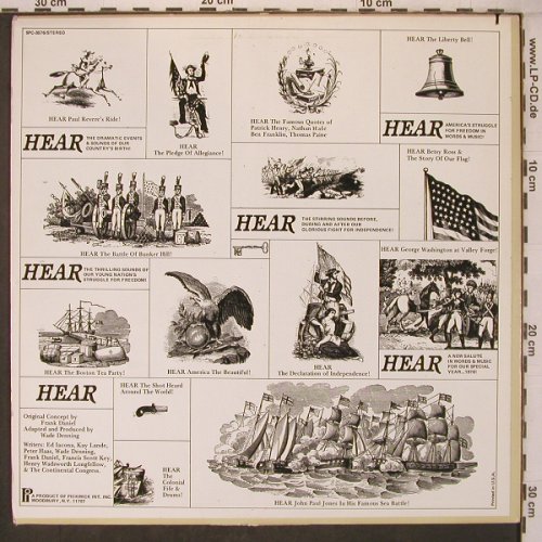Sound of '76: Hear the battle of..spoken in engl., Pickwick, m-/vg+(SPC-3576), US, co, 1975 - LP - X7456 - 5,00 Euro