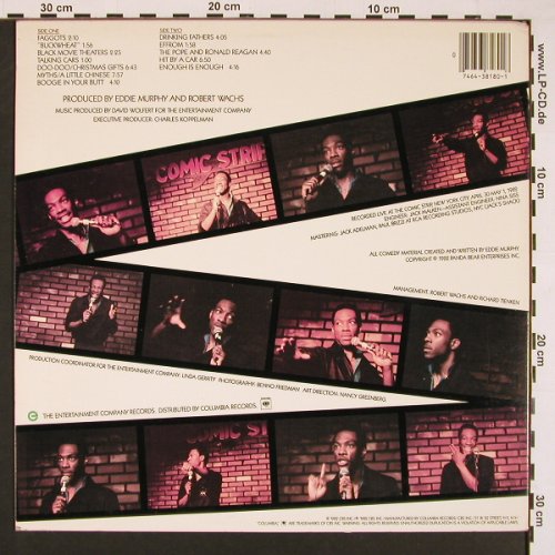 Murphy,Eddie: Same (engl. spoken), Columbia (PC 38180), US, 1982 Typ: LP Best.-Nr.: X8443 Preis: 7,50 Euro