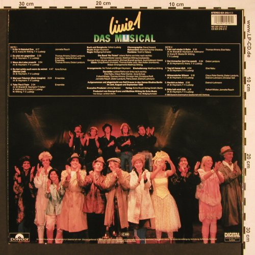 Linie 1: Das Musical, Grips Theater Berlin, Polydor (831 219-1), D, 1986 Typ: LP Best.-Nr.: X8479 Preis: 6,00 Euro