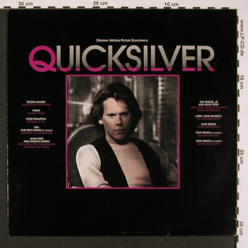 Quicksilver: Orig.Soundtrack, R.Daltey..T.Banks, Atlantic(781 631-1), D, 1986 - LP - X8507 - 6,00 Euro