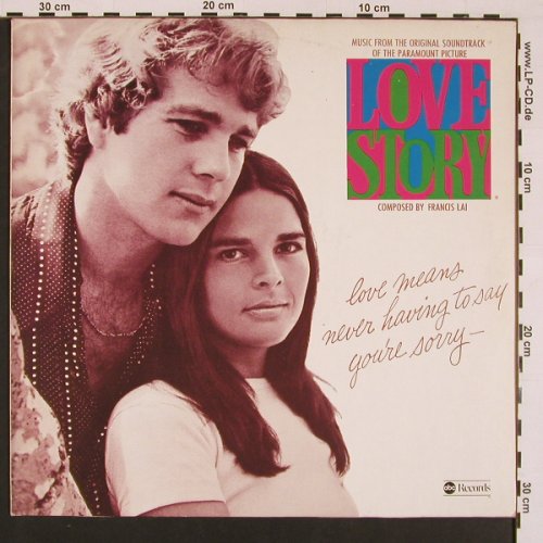 Love Story: Music From, ABC (27 343 XOT), D, 1970 Typ: LP Best.-Nr.: X8661 Preis: 7,50 Euro
