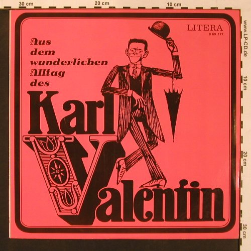 Valentin,Karl: Aus dem wunderlichen Alltag des, Litera, hist Rec.(8 60 172), DDR, 1974 - LP - X8713 - 6,00 Euro