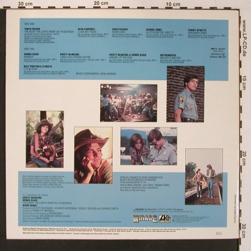 Night Lights Went Out In Georgia: Original Soundtr., Mirage (MIR K 50 827), D, 1981 Typ: LP Best.-Nr.: X8777 Preis: 6,00 Euro