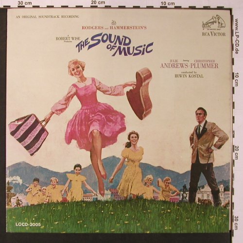 Sound of Musik: Soundtrack,Rodgers / Hammerstein, RCA Victor(LOCD-2005), US, Mono, 1965 - LP - X8972 - 17,50 Euro