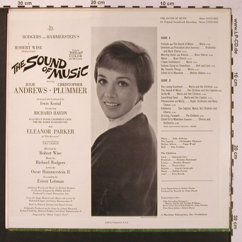 Sound of Musik: Soundtrack,Rodgers / Hammerstein, RCA Victor(LOCD-2005), US, Mono, 1965 - LP - X8972 - 17,50 Euro