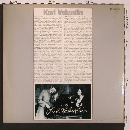 Valentin,Karl: Das Gr.Erinnerungs-Album 1.Folge, Telefunken, m-/vg+(TS 3140/1-2), D Foc,  - 2LP - X9084 - 7,50 Euro