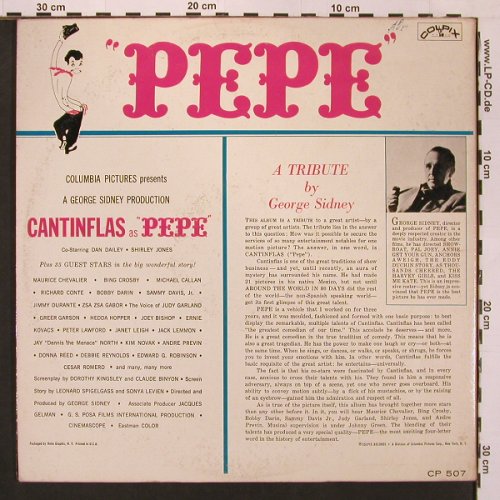 Pepe: A new excitement in Screen Entert., Colpix Records(CP 507), US, Foc, 1960 - LP - X9096 - 12,50 Euro