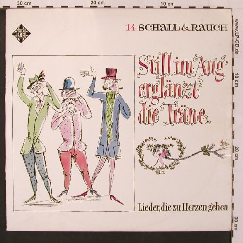 V.A.Still im Aug' erglänzt d. Trne: Lieder die zu Herzen gehen, Telefunken Schall Rauch(STSC 13 441), D,  - LP - X9103 - 12,50 Euro