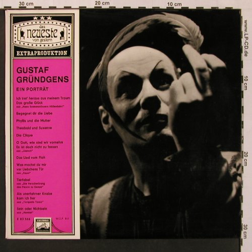 Gründgens,Gustaf: Ein Porträt, m-/vg+, Electrola(83 566), D,  - LP - X9113 - 6,00 Euro