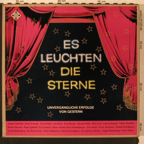 V.A.Es Leuchten die Sterne: Unvergängl. Erfolge v.Gestern, Box, Telefunken(NA 25012-T/1-5), D, Booklet,  - 5LP - X9134 - 17,50 Euro