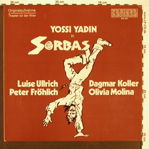Sorbas - Yossi Yadin in: Originalaufn...Theater an der Wien, Preiser(SPR 3221), D, m-/vg+,  - LP - X9218 - 7,50 Euro