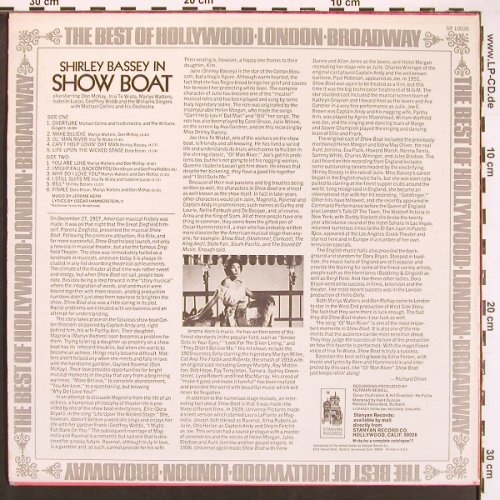 Showboat: London Cast Rec., Shirley Bassey in, Stanyan(SR 10036), US,vg+/m-,  - LP - X9241 - 6,00 Euro