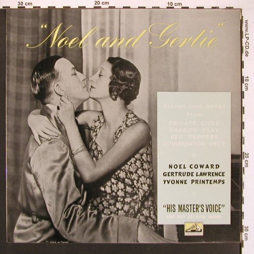 Lawrence,Gertrude and Noel Coward: Noel and Gertie, EMI (CLP 1050), UK Typ: LP Best.-Nr.: X9267 Preis: 9,00 Euro