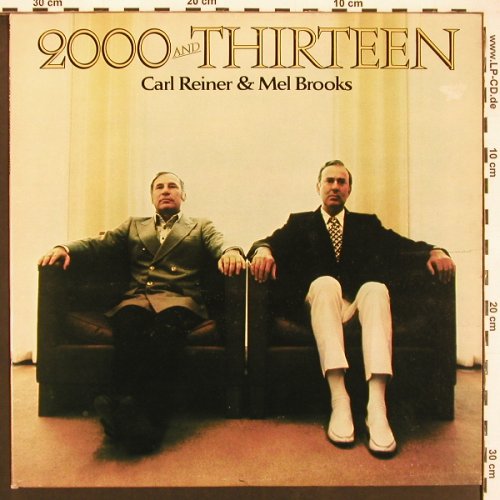 Reiner,Carl & Mel Brooks: 2000 and Thirteen, m- /vg+, WB(BS 2741), US, 1973 - LP - X9420 - 7,50 Euro