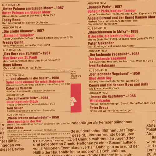 V.A.Kino-Schlager-Schöne Stunden: 1957-1958, Heidi Brühl... Bibi John, Polydor(819 717), D,  - LP - X9426 - 6,00 Euro