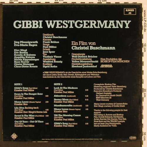 Gibbi Westgermany: Paul Millns, Bino, Telefunken(6.24323 AS), D, 1980 - LP - X9723 - 6,00 Euro