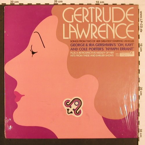 Lawrence,Gertrude: Songs from Oh,Kay! / NymphErrant, Monmouth (MES 7043), US Typ: LP Best.-Nr.: X9787 Preis: 9,00 Euro
