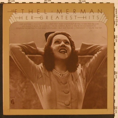 Merman,Ethel: Her Greatest Hits, Stanyan (SR 10070), US, 1973 Typ: LP Best.-Nr.: X9839 Preis: 9,00 Euro