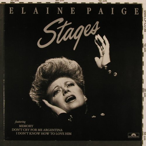 Paige,Elaine: Stages, Polydor(825 200-1), D, 1983 - LP - X9925 - 6,00 Euro