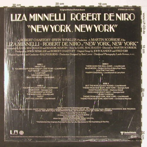New York, New York: Liza Minelli,Robert De Niro,Foc, UA (30112 XDT), D, FS-New Typ: 2LP Best.-Nr.: X9967 Preis: 14,00 Euro