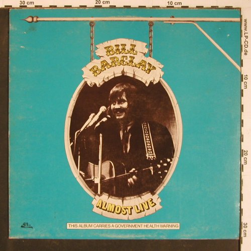 Barclay,Bill: Almost Live, m-/vg+, GM Rec. (GML 1016), UK, 1974 Typ: LP Best.-Nr.: Y1132 Preis: 7,50 Euro