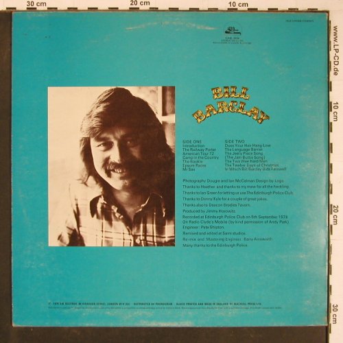 Barclay,Bill: Almost Live, m-/vg+, GM Rec. (GML 1016), UK, 1974 Typ: LP Best.-Nr.: Y1132 Preis: 7,50 Euro