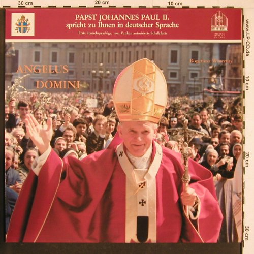 Papst Johannes Paul 2: spricht zu ihnen in deut. Sprache, FSM Aulos(FSM 53 542 AUL), D, 1979 - LP - Y1195 - 7,50 Euro