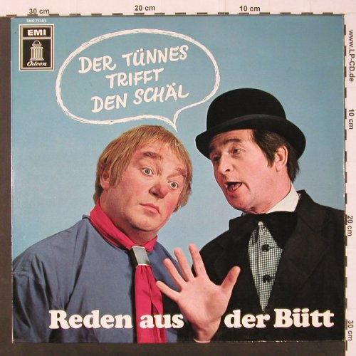 Tünnes trifft den Schäl: Reden aus der Btt, Emi Odeon(SMO 74 584), D,  - LP - Y123 - 7,50 Euro