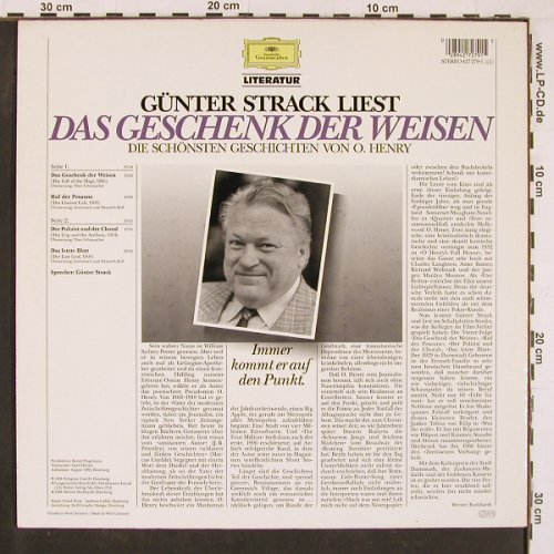 Strack,Günter: Das Geschenk der Weisen, D.Gr. Literatur(427 279-1), D, 1988 - LP - Y1280 - 7,50 Euro