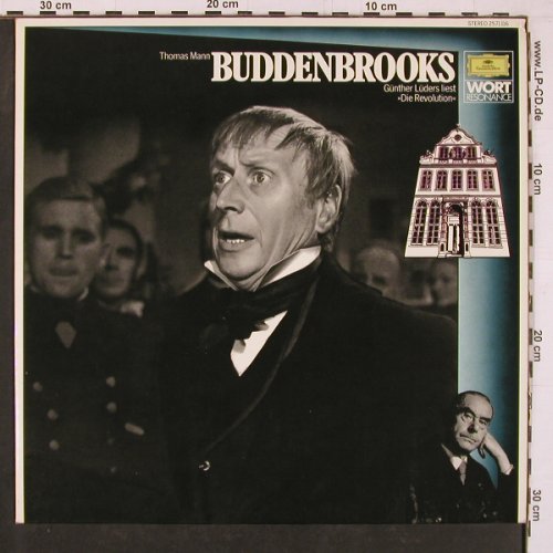 Buddenbrooks - Thomas Mann: Günther Lüders liest die Revolution, D.Gr. Wort (2571 116), D, 1975 Typ: LP Best.-Nr.: Y1286 Preis: 7,50 Euro