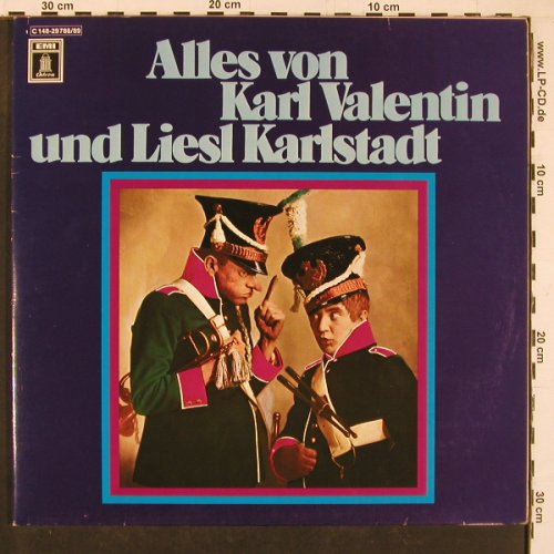 Valentin,Karl & Liesl Karlstadt: Alles von, Foc, EMI(), D,  - 2LP - Y1288 - 7,50 Euro
