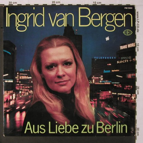van Bergen,Ingrid: Aus Liebe zu Berlin, Orch. G.Wilden, 75 (PM 72 002), D,m-/vg+ Typ: LP Best.-Nr.: Y1662 Preis: 7,50 Euro