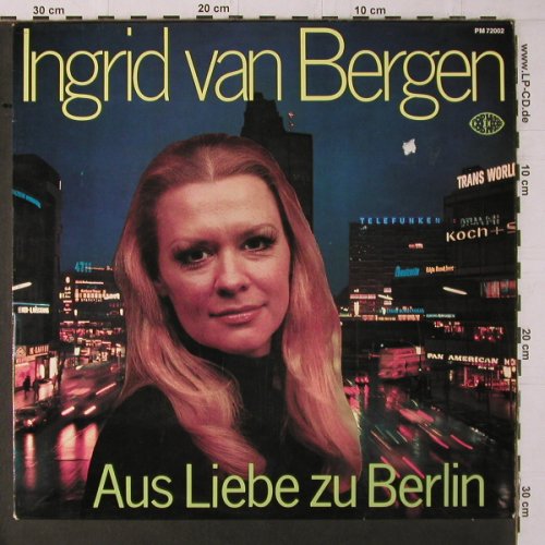 van Bergen,Ingrid: Aus Liebe zu Berlin, Orch. G.Wilden, 75(PM 72 002), D,m-/vg+,  - LP - Y1662 - 7,50 Euro