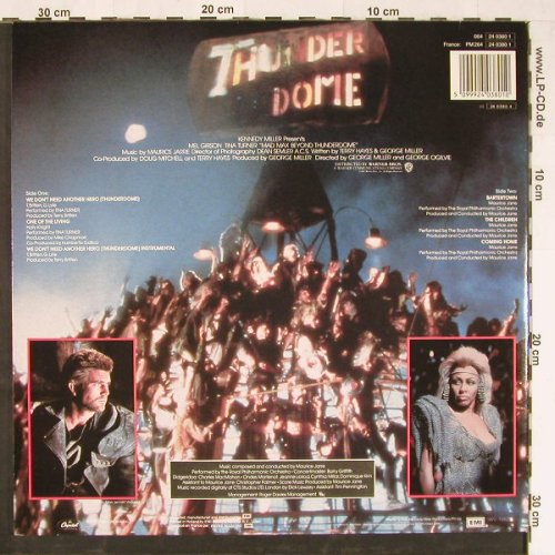 Mad Max / Beyond The Thunder Dome: Original Soundtrack, Foc, Capitol (24 0380 1), NL, 1985 Typ: LP Best.-Nr.: Y1982 Preis: 7,50 Euro