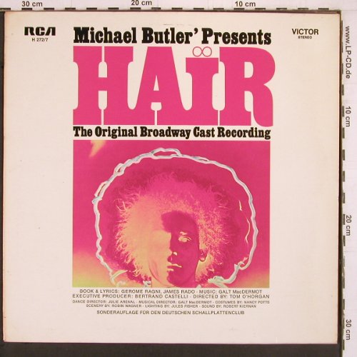 Hair - Michael Butler pres.: Original Broadway Cast, RCA, Club Ed.(H 272/7), D,  - LP - Y2041 - 7,50 Euro