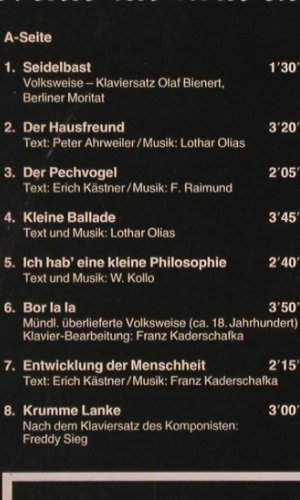 Rhein,Nicolai: Wenn ich noch einmal a.d.Welt komm', Blackfield(BL 070279), D, 1979 - LP - Y2146 - 9,00 Euro