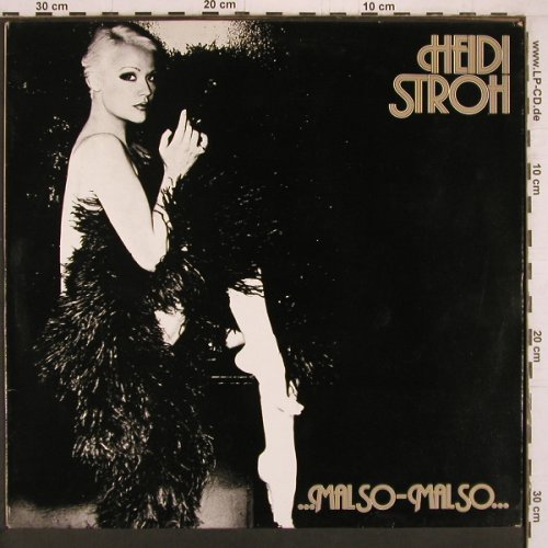 Stroh,Heidi: ...mal so - mal so..., UA(UAS 29 899 I), D, 1975 - LP - Y2155 - 9,00 Euro