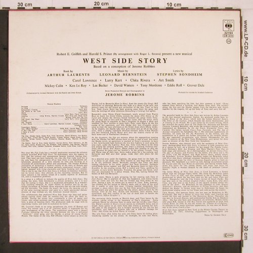 West Side Story: Original Soundtrack (1957), CBS(CBS 32193), NL, Ri,  - LP - Y2233 - 7,50 Euro