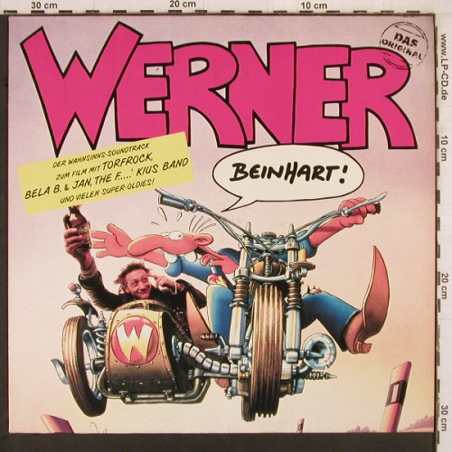 Werner Beinhart: Orig.Soundtr.V.A.. Bela B.,Torfrock, Polydor(847 381-1), D, 1990 - LP - Y2234 - 6,00 Euro