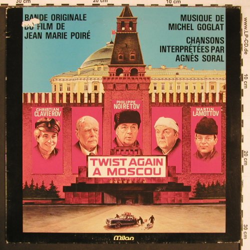 Twist Again a Moscou: Musique de Michel Goglat, m-/vg+, Milan (MS 251), F, 6Tr., 1986 Typ: 12" Best.-Nr.: Y229 Preis: 7,50 Euro