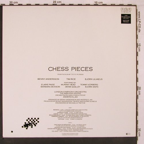 Chess Pieces: Special Airplay Sampler, Promo, RCA(CHESSP1), UK, 1984 - LP - Y2313 - 7,50 Euro