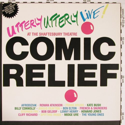 V.A.Comic Relief pres.: Uttery Utterly Live!, Foc, WEA(240 932-1), D, 1986 - 2LP - Y235 - 7,50 Euro