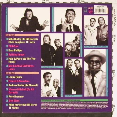 V.A.Secret Policeman's Third Ball: The Comedy, Lenny Henry,Phil Cool.., Virgin (V2459), UK, 1987 Typ: LP Best.-Nr.: Y2435 Preis: 7,50 Euro