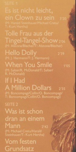 Mary & Gordy: Meistens ist garnichts dahinter, Electrola (1655341), D, 1983 Typ: LP Best.-Nr.: Y2444 Preis: 7,50 Euro