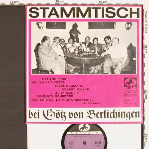 Stammtisch bei Götz v. Berlichingen: Witze in frhlicher Runde, Marcato(60 577), D,  - 10inch - Y2461 - 6,00 Euro