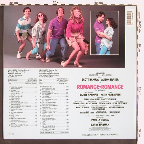 Romance Romance: Orig.Broadway Cast, Foc, MCA Classics(MCA-6252), US, 1988 - LP - Y2465 - 6,00 Euro