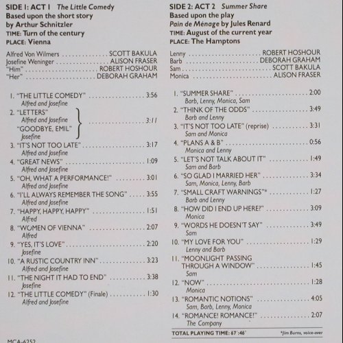Romance Romance: Orig.Broadway Cast, Foc, MCA Classics(MCA-6252), US, 1988 - LP - Y2465 - 6,00 Euro