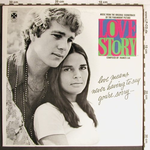 Love Story: Music From, Paramount (SW 93442), US Typ: LP Best.-Nr.: Y2633 Preis: 7,50 Euro
